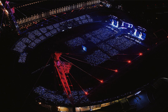 又一舞台奇迹！leyu乐鱼LED锥形屏燃爆2024张韶涵巡演现场 